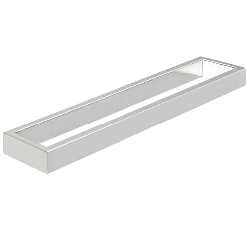 Sayayo Brushed Nickel Towel Bar for Bathroom, 16 Inch Bath