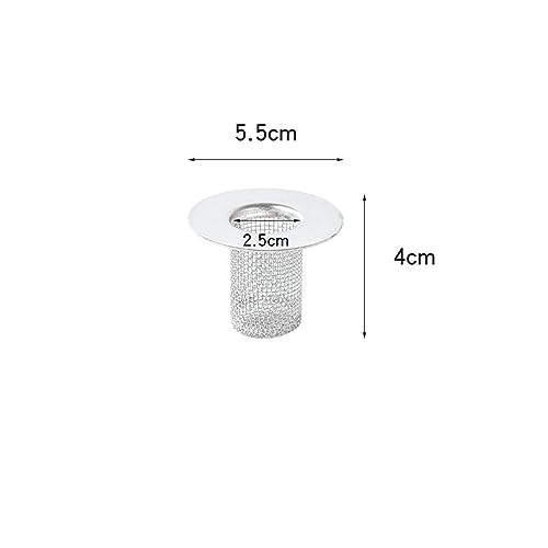 Tapón colador para desagüe de fregadero y baño miniatura 5