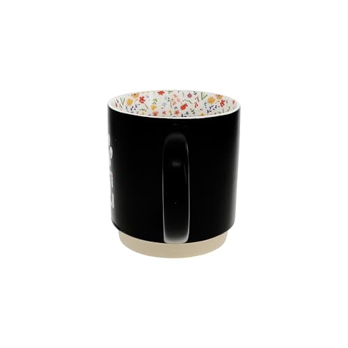 Taza de café 18 oz Pavilion Gift Company diseño Love floral miniatura 6