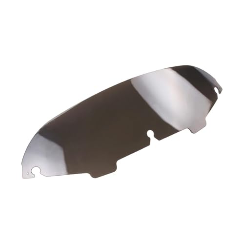 Pare-brise moto 4,5 pouces noir fumé pour Harley Davidson Electra et Street Glide 1996-2013