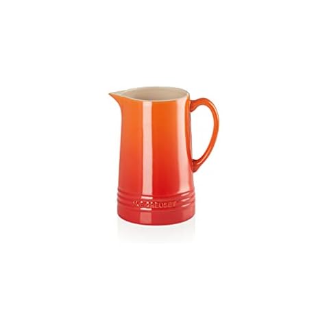 Le Creuset Jarra de cerámica de gres, 1,5 L, Volcanico Cover