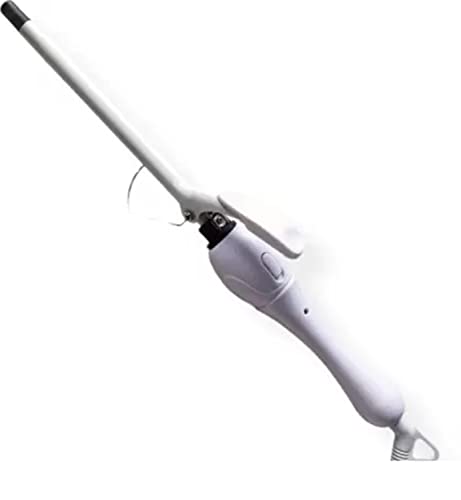 Image of Concepta Hair Curler Machine | Professional Hair Curler Iron Rod Styler for Women with Machine Stick | Hair Brush Styler for Waves, Curls & Volume | White