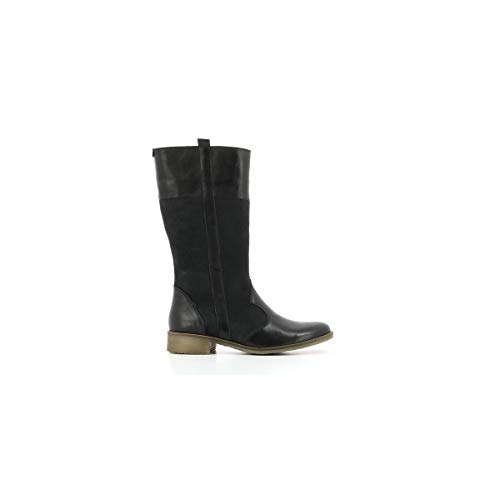 Botte Femme Kickers Laddy élégante en cuir premium