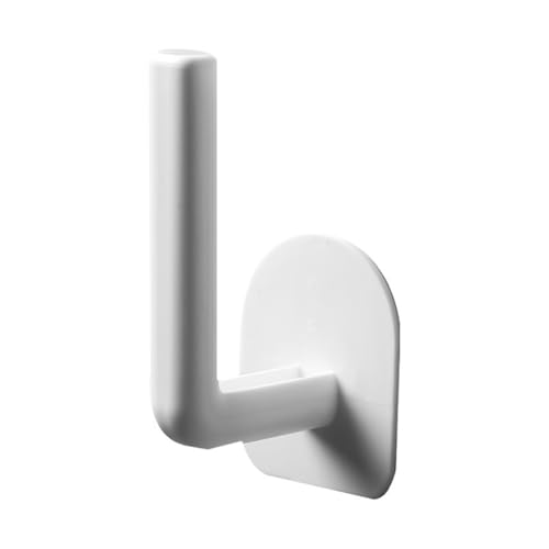 mophrati Étagère de rangement cintre en papier polyvalent pas d'ustensiles d'artisanat auto-adhésifs vêtements porte-serviettes support de cuisine