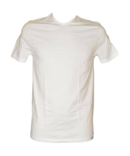 T-Shirt Homme Col V Coton Stretch AXIOM MM7245 Manches Courtes Tricot