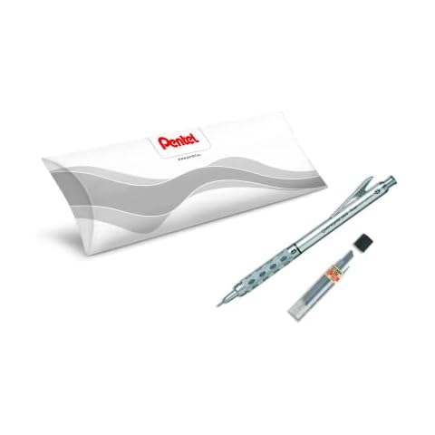 Pentel GraphGear PG1015-A, Portaminas técnica cuerpo metal 0,5 mm Cover