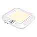 Jooheli Plafoniera Sensore di Movimento, LED Lampada da Soffitto con Sensore di Movimento, Alimentata a Batteria, per Passerella, Bagno, Garage, Corridoi, Scale, Ripostiglio, 6000K