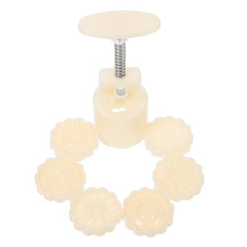 FUNNETOYU Moule à Gâteau Lune Forme de Fleur Ustensile de Pâtisserie Réutilisable pour Biscuits Muffins et Outil de Cuisine et Robuste pour Desserts DIY