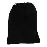 PRETYZOOM Samttasche mit Zugband für Daumenklavier Weiche Aufbewahrungstasche Kratzfestes Stoßdämpfendes Material Kompakt und Leicht für Musiker Unterwegs Vielseitig Einsetzbar für Kleine