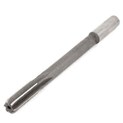 Lilianos 6mm Cutting Dia Straight Shank 6 Flutes HSS Machine Milling Reamer Cutter