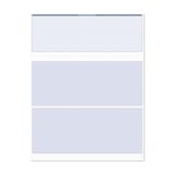 Blank Blue Computer Checks /...