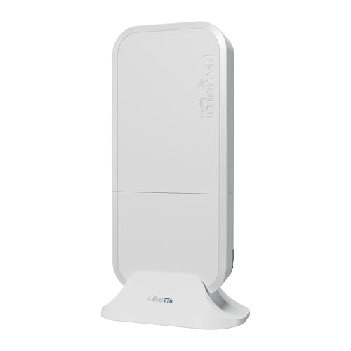 Mikrotik wAP ax US Version (wAPG-5HaxD2HaxD-US) Dual-Chain Wi-Fi 6 (802.11ax), 2x2 MIMO, Weatherproof Design for Indoor and Outdoor use