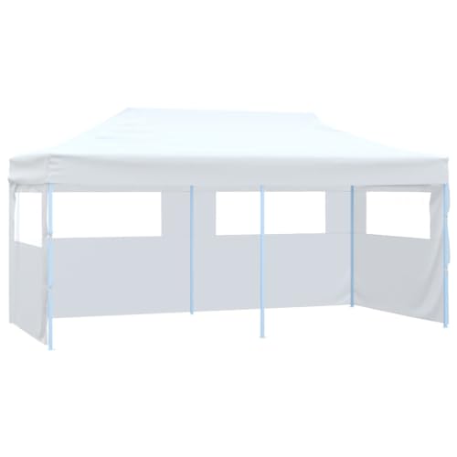 ANNLERA Tenda Pop-Up è Pieghevole Bianco Tende per Esterno Tenda da Giardino Tenda Padiglione Pop Up Gazebo Esterno Resistente Gazebo da Giardino Tende per Gazebo Esterno 291x580x315 cm