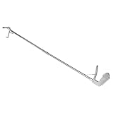 Milisten 1.2m Stainless Steel Snake Tong Safe Snake Trap Clip Folding Clamp Stainless Steel Catcher Clip Tool Collapsible