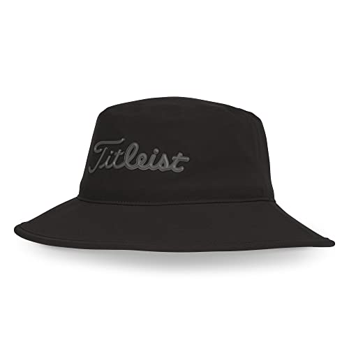 Titleist Players Stadry Bucket Golf Hat Black/Charcoal One Size Fits Most