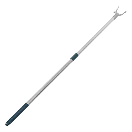 Outanaya Tendedero de Acero Inoxidable 2 Tramos 94 Cm Barra para Perchero Armario Verde Oscuro Multifuncional Poste de Secado de Ropa y Alcance para Prendas Doméstico y Estilo Aleatorio