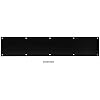 National Hardware N270-352 Door Kickplate - 8 x 34 Aluminum Matte Black Finish with Easy Surface Mounting Hardware Included