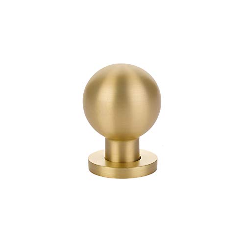 Emtek 86152 Globe Knob Available in 7 finishes (Satin Brass (US4))