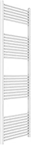 Ercos Scaldasalviette Termoarredo Bagno Dimensioni 550X1800 Mm Radiatore Colore Bianco , Attacchi Da 1/2" Fornito Con Kit Montaggio