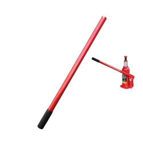 Mango de Gato hidráulico reemplazo Pesado, Palanca de reemplazo de reemplazo para Gatos, Accesorios para automóviles con Agarre Anti-Deslizamiento Rojo 5t-10t