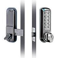Codelocks CL2200 Electronic Surface Deadbolt PVD B/Steel