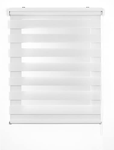 Estores Collection Tenda a rullo Elegant Bianco 120 x 180 cm