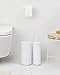 Mindset Toilet Set: Toilet Brush, Toilet Roll Holder, Toilet Roll Dispenser