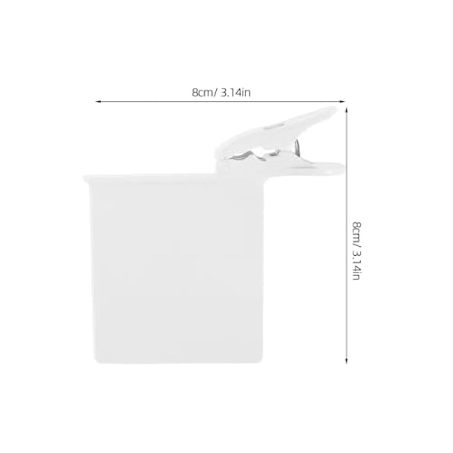 4pcs Refrigerator Separator Clips Food Partition Board for Side Door Storage Convenient Freezer Divider for Kitchen Organization