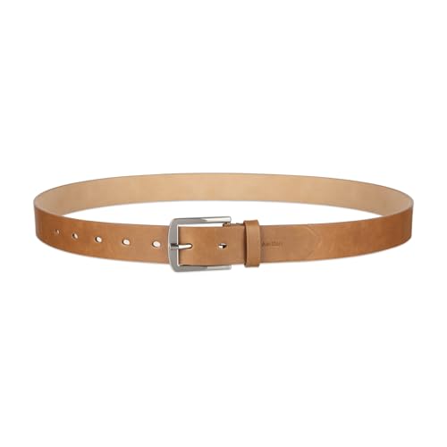 Calvin Klein womens 2-pack Skinny Braided and Smooth Leather Belt Set2