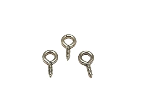 ADS 216-1/2 ZP Screw Eye - 50 Pack by ART DISPLAY SYSTEMS