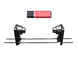 Durable et haute résistance : le support en métal épais avec pieds antidérapants offre une forte capacité de charge sans tremblement, adapté for un fonctionnement continu à haute fréquence. La surface lisse du rouleau empêche les rayures du film, s'adapte à divers films de transfert thermique PET et résiste à la déformation.