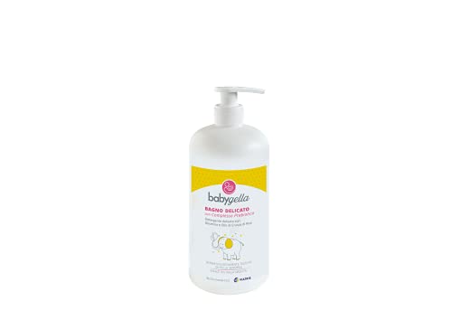 Babygella Bagno Delicato, Detergente Neonato con Complesso Prebiotico, Glicerina e Olio di Crusca di Riso, Confezione da 250 ml