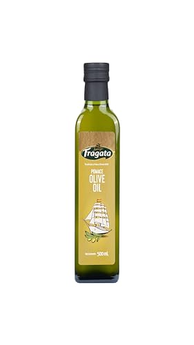 Image of Fragata Pomace Olive Oil 500 ml | Used for Cooking, Sauteing, Marinades, Dips, Salad Dressing |All purpose cooking oil for everyday Indian cooking