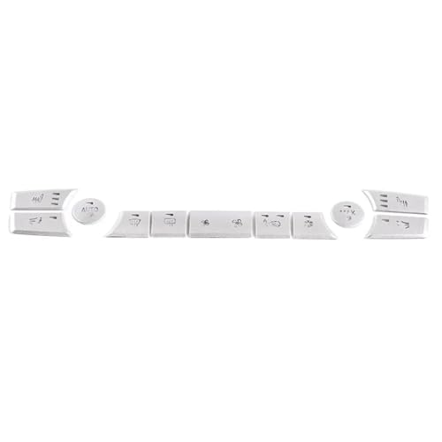 Autocollant bouton clim alu idéal pour moderniser l'habitacle de votre X5 E70