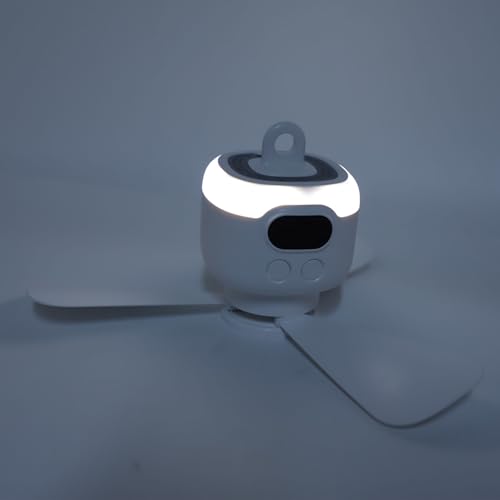Ventilador portátil para tienda de campaña recargable de 8000 mAh para aire libre 5