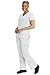 Healing Hands Women's Scrub Pant Tori Cargo Bottoms with 5 Pockets and 2-Way Stretch Fabric 9133P, S Petite, White