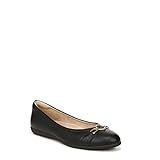 Naturalizer Womens Vivienne-O Slip On Ballet Flat Black 8 M