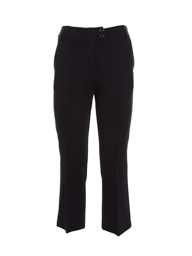 Pantaloni Nero Fracomina FR23SV9005W49701 en taille 44 haut de gamme