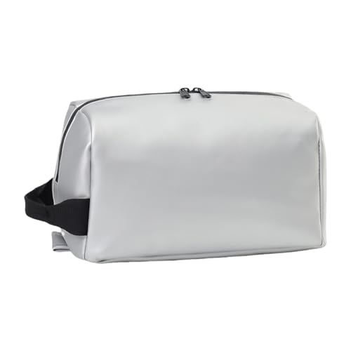 yuxauea(ユクソア) 旅行用メイクアップバッグ コスメバッグ スキンケアオーガナイザー 防水収納バッグ ハンドヘルドトイレタリーバッグ 男女兼用