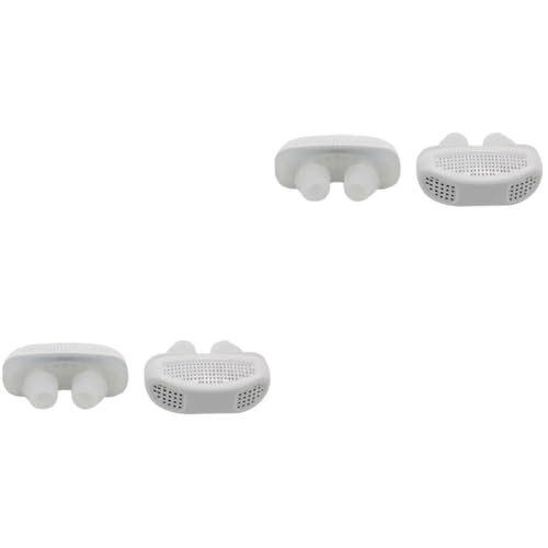 TOVINANNA 2 Juegos Papilas Nasales Dispositivo Nasal Clip De Ronquido Aparato De Respiración Nasal 2 Piezas * 2