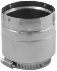 M&G DuraVent PelletVent Pro 3" Pellet Vent Pro Quick Release Appliance Adaptor,Stainless Steel,3PVP-ADS