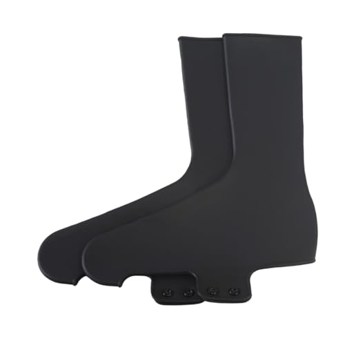 2 pares de cubre zapatos, protectores de zapatos impermeables, resistentes al viento y lluvia para hombres y mujeres miniatura 1