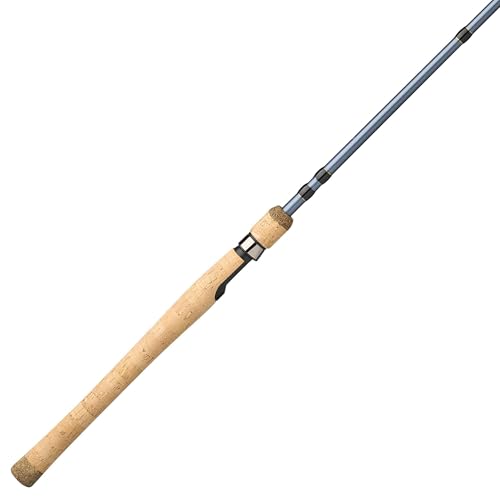 Pflueger 7' President Spinning Rod, 1 Piece Fishing Rod, Medium Light Power, 4-10 lb Line Rating, Lure Rating 1/16-3/8 oz