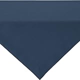 sander tischdecke loft oval mit Fleckschutz ausgerüstet Sander Mitteldecke Loft jeansblau Größe 85x85 cm