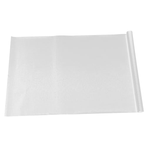 Película estática para ventana Tofficu 1 rollo blanco translúcido miniatura 1