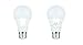 C by GE A19 C-Life Smart LED Light Bulb by GE Lighting, 2-Pack, Works with Alexa