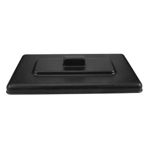 UPKOCH Ice Cream Machine Lid, Ice Cream Maker Upper Cover, Portable Ingredients Bucket Cover, Yogurt Machine Parts for Kitchen Small Appliance Accessories, Black