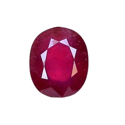 Rubis de Birmanie pour bague de mariage, pierre précieuse de 11,22 Ratti