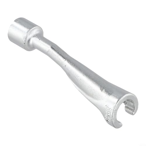 Oniissy 1/2 Inch Drive Fuel Injector Line Socket Wrench Set, 14mm 17mm 19mm Open End 12 Point Bi-Hex Chromium- Steel Tool for Removing and Installing(17mm)