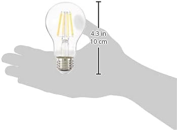 Westinghouse LED bulb with dimensions indicating a height of 4.3 inches (10 cm).